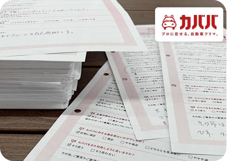 アンケート用紙のイメージ画像